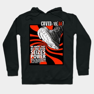 Covid 19(84) George Orwell Boot T-shirt Hoodie